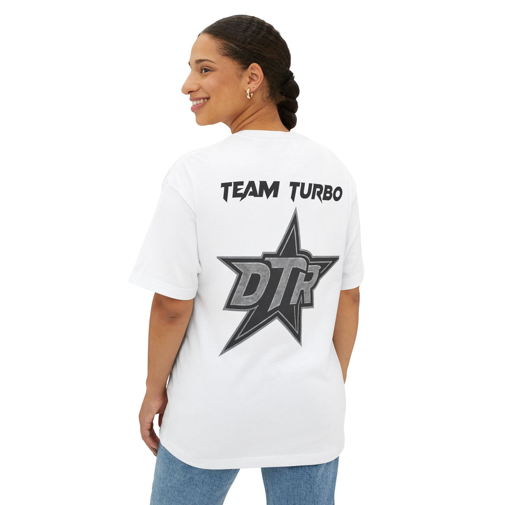 DTR Team Turbo Logo T-Shirt | Racing Star Graphic Tee