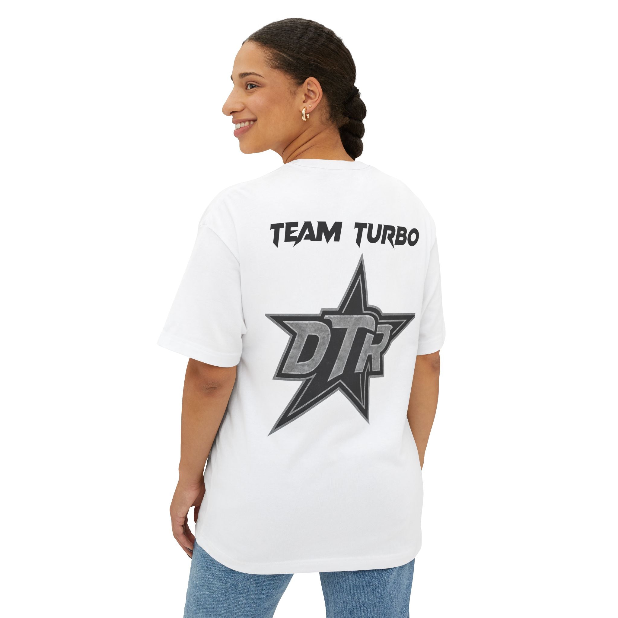 DTR Team Turbo Logo T-Shirt | Racing Star Graphic Tee