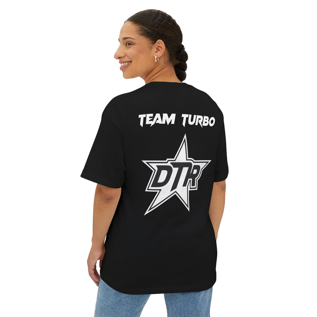 DTR Team Turbo Logo T-Shirt | Racing Star Graphic Tee