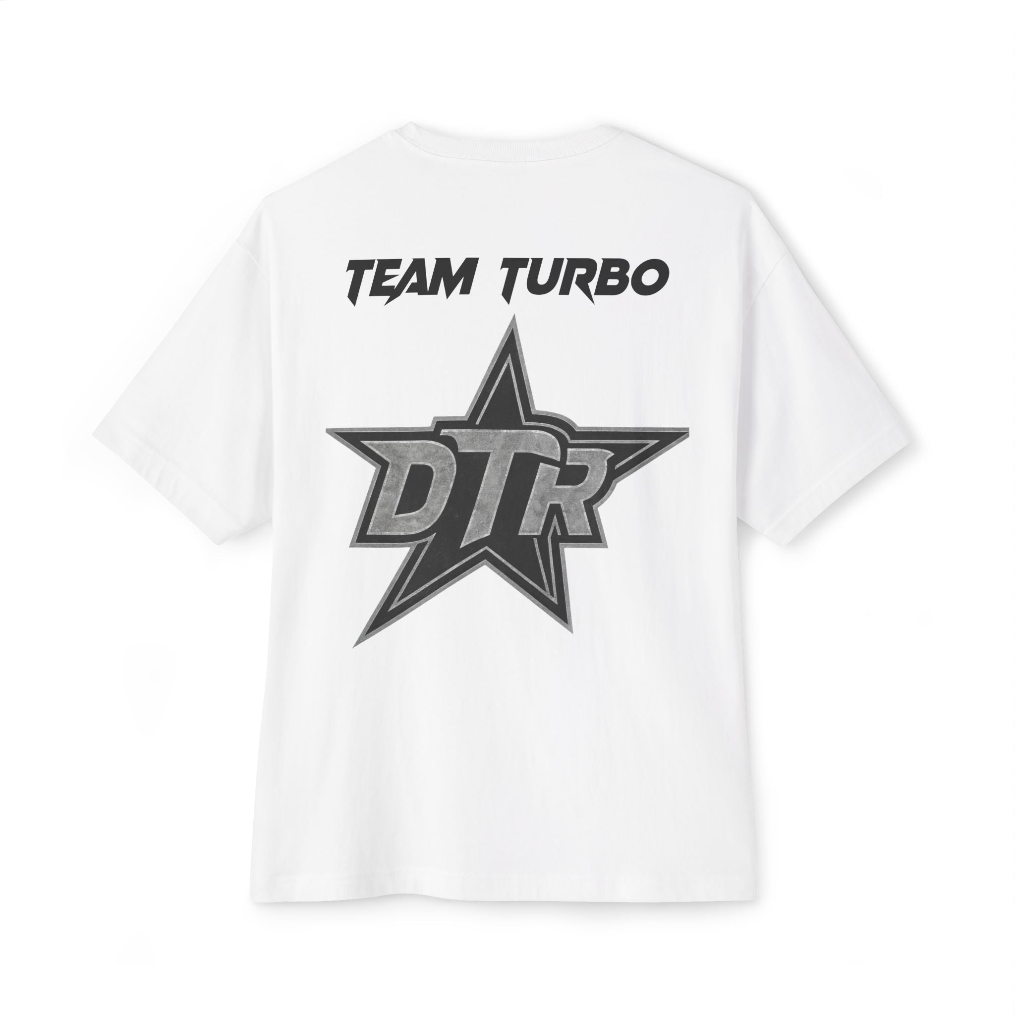 DTR Team Turbo Logo T-Shirt | Racing Star Graphic Tee