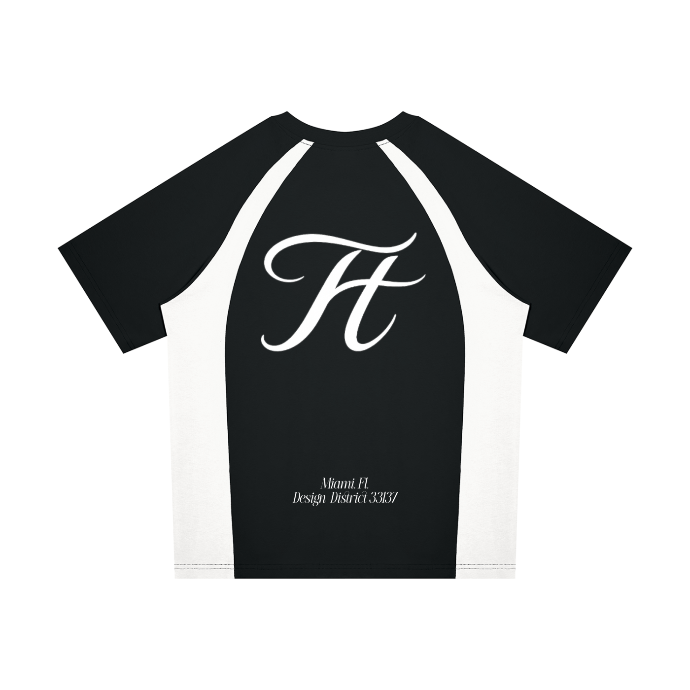 Turbotime Unisex Raglan Color Block T-Shirt