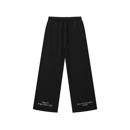 Unisex oversized cotton sweatpants TurboTime running essential